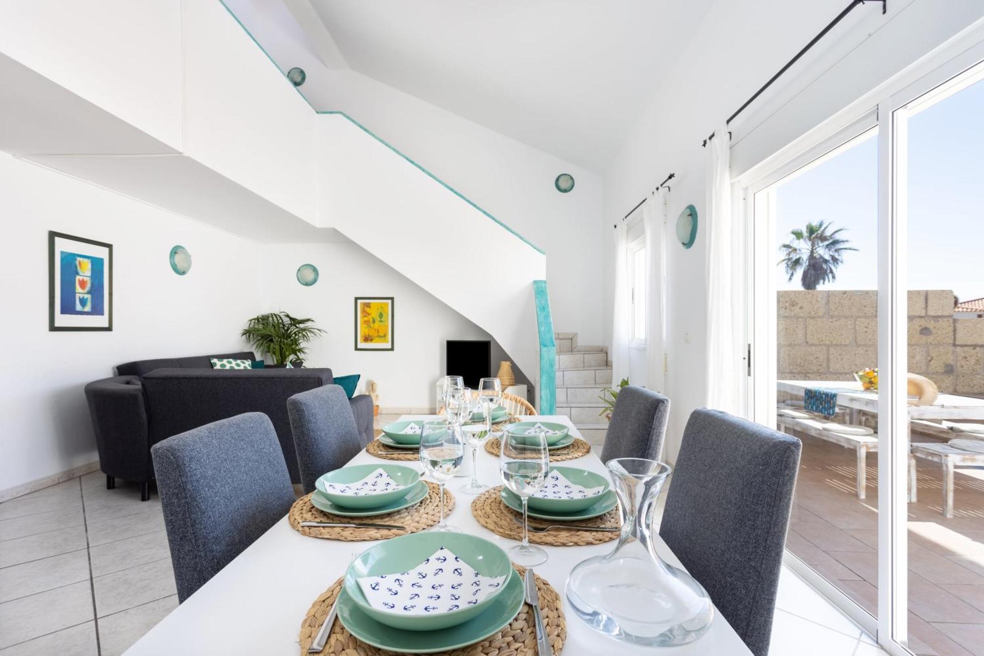 Casa Naranja - Heated Pool - Bbq - Terrace - Free Wifi - Child & Pet-Friendly - 3 Bedrooms - 6 People Porís de Abona Exterior foto